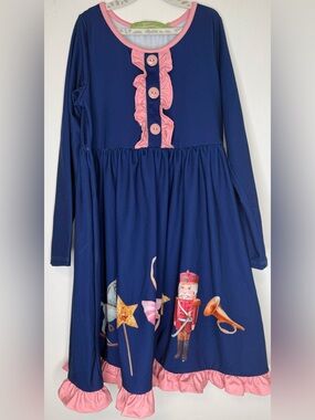 NWT Millie Loves Lily Nutcracker Ballet Christmas Dress Girls Size 8
